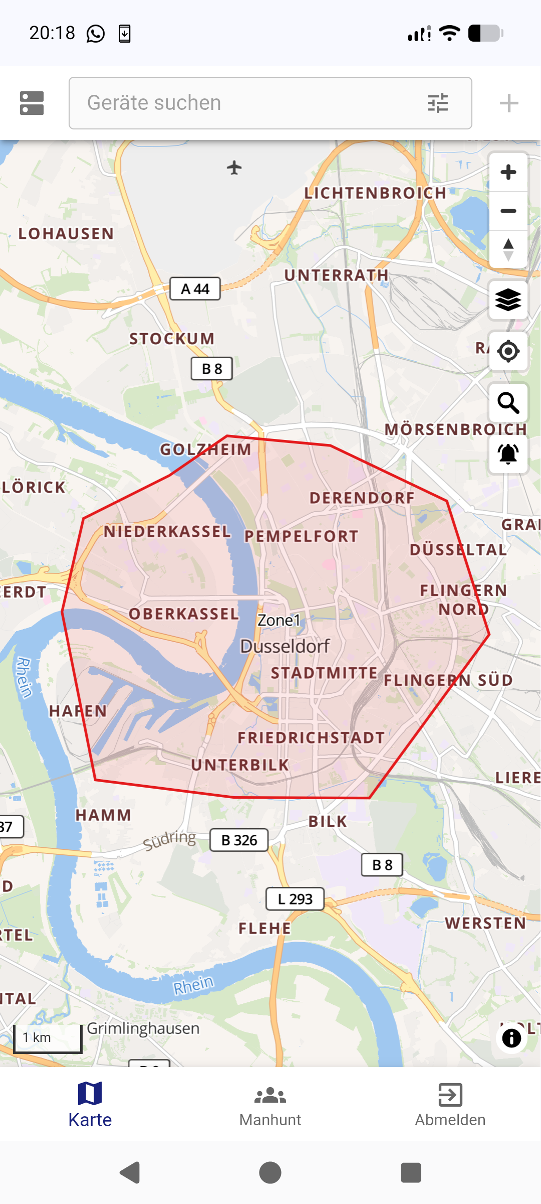 Traccar Manager – Manhunt Informationen